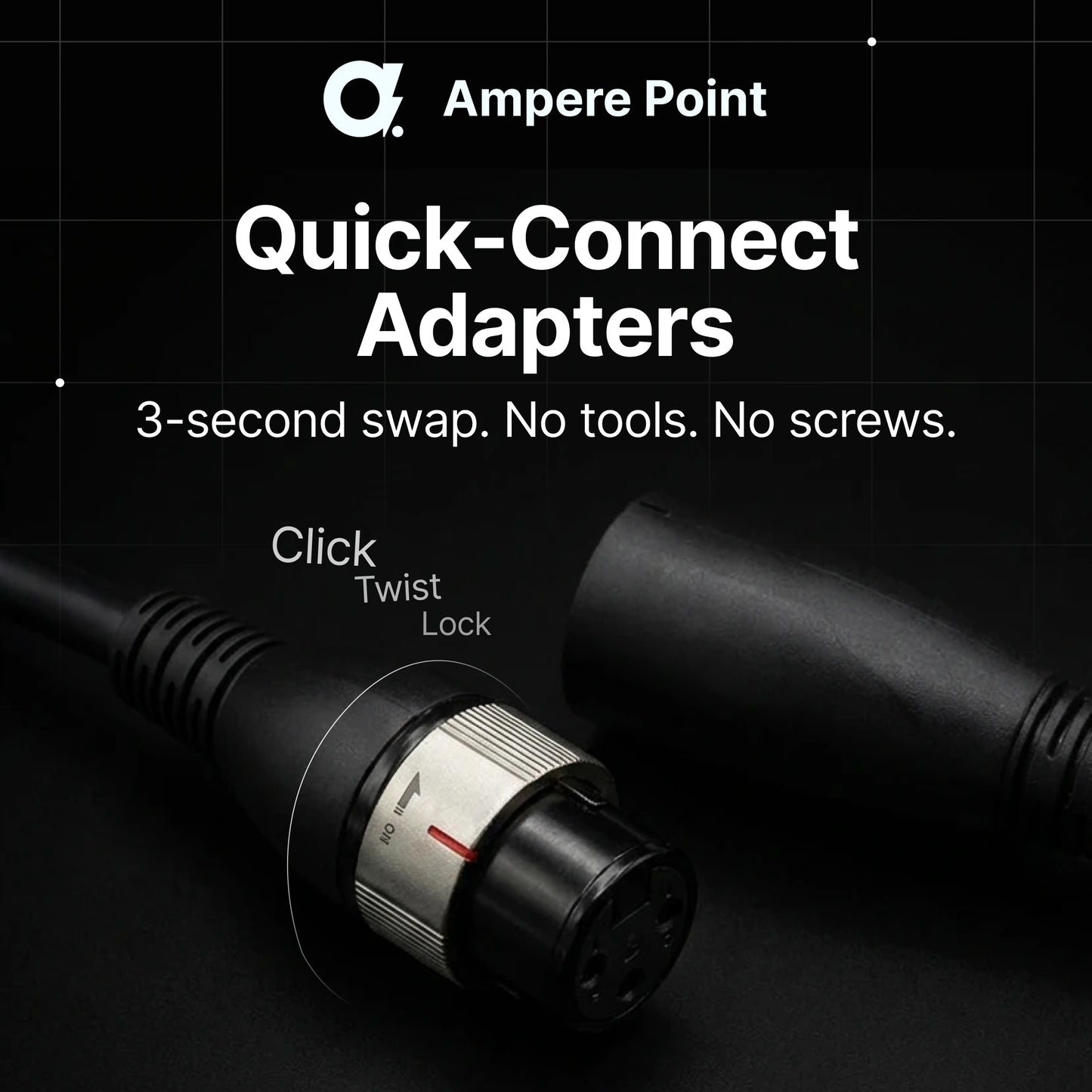 Přenosná nabíječka Q11 PRO (16A, Typ 2, 11kW) + 3x adaptéry
