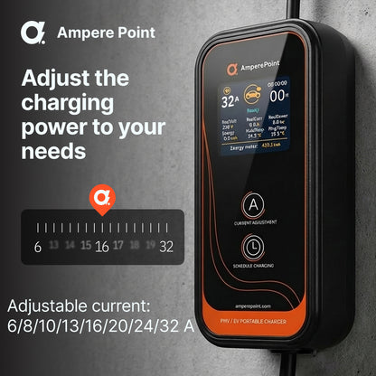 Přenosná nabíječka P72 (32A, Typ 2, 7,2 kW)