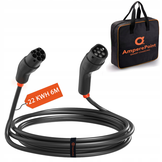 Nabíjecí kabel Typ 2 32A / 22 kW 6M taška v ceně