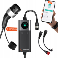 Přenosná nabíječka Q11 -  16A, 11kW, Typ 2 + adaptéry