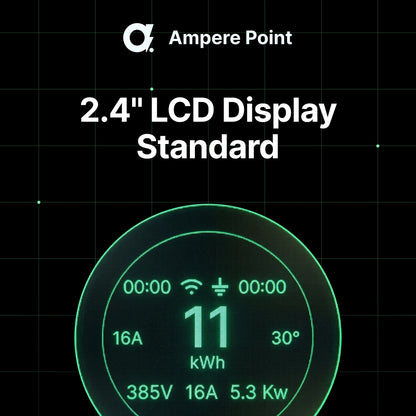 Přenosná nabíječka Q11 PRO (16A, Typ 2, 11kW) + 2x adaptéry
