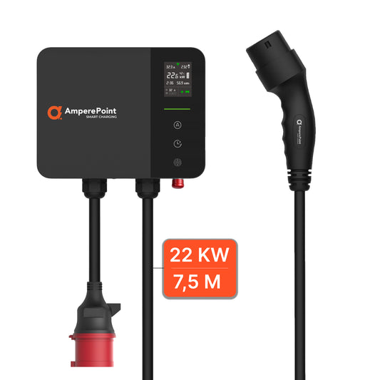 Nabíječka Wallbox EV PRIME 22 kW + zástrčka