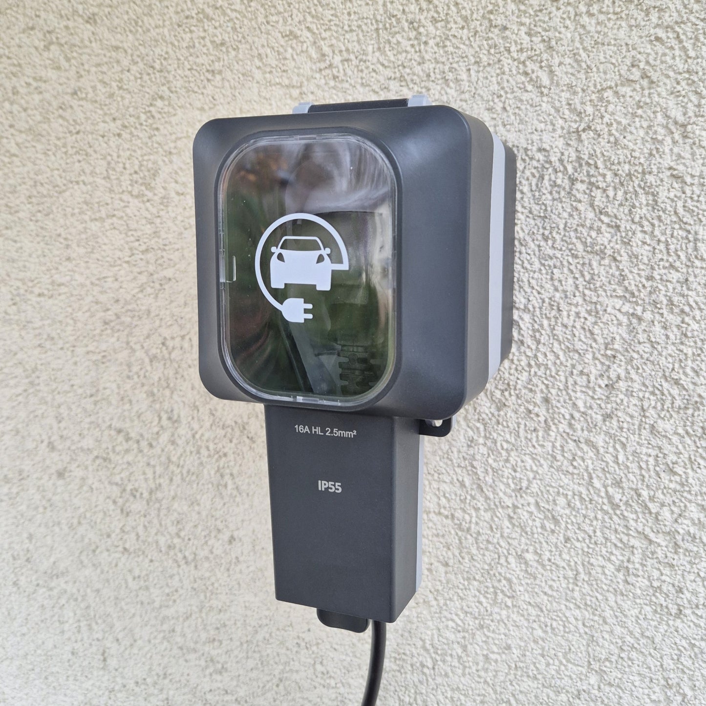 Dr. Storm Zásuvka - Ocelová vnější zásuvka pro elektromobily pro extrémní podmínky