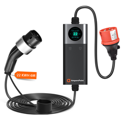 Přenosná nabíječka Q22 (32A, Typ 2, 22kW) mobilní aplikace